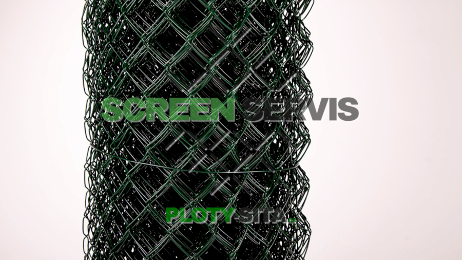 17473-ctyrhranna pletiva zelena